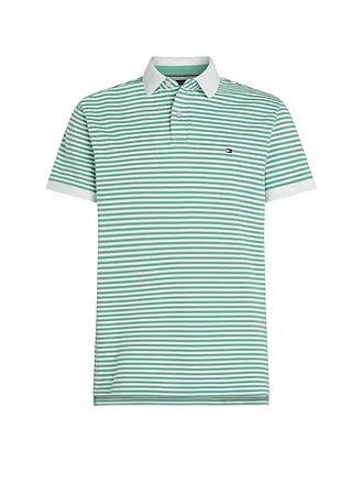 TOMMY HILFIGER | Poloshirt Coupe Standard | grün